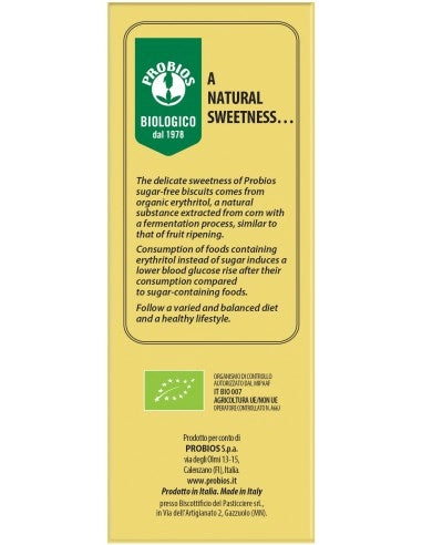 Organic Biscuit With Lemon And Ginger 200g