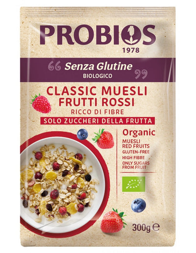 Organic Classic Red Fruits Muesli 300G - Probios -