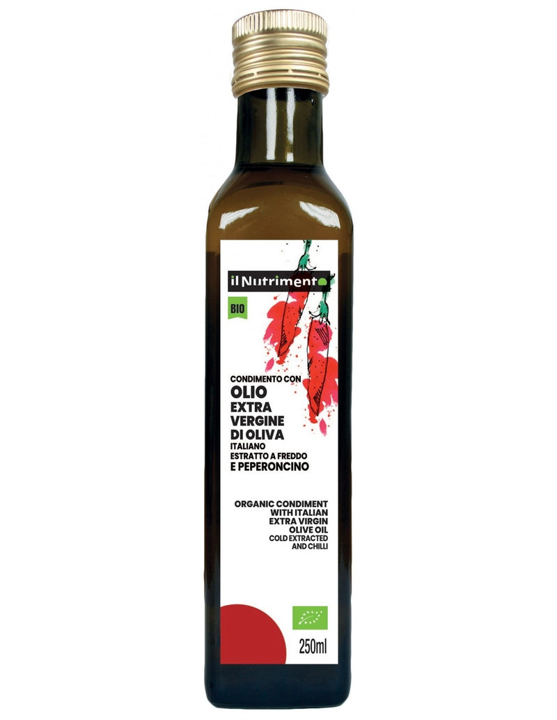 Organic Chili Extra Virgin Olive Oil 250Ml