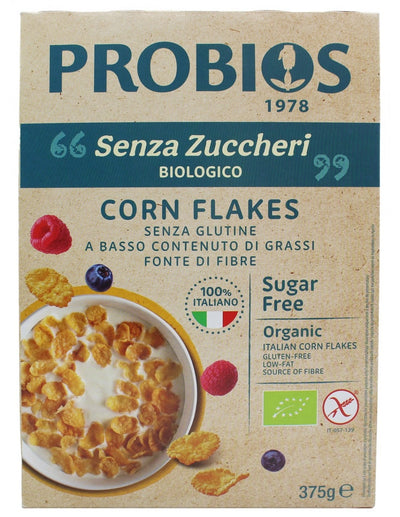 Organic Sugar Free Corn Flakes 375g