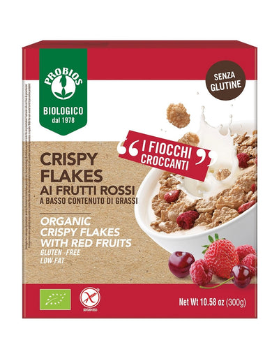 Organic Crispy Flakes Red Fruits 300g