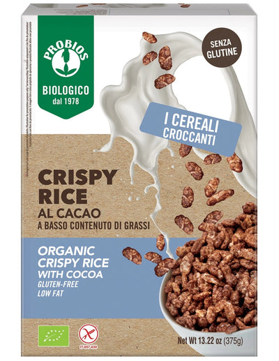 Organic Crispy Rice With Cocoa 375g