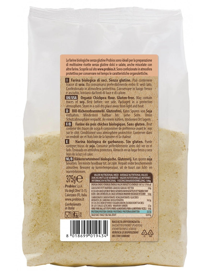 Organic Chick Peas Flour 375g