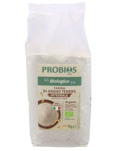 Organic Whole Wheat Soft Flour 1kg