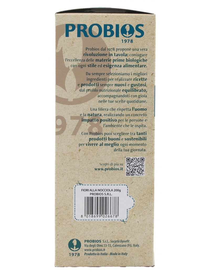 Organic Hazelnut Biscuits With No Added Sugar 200g