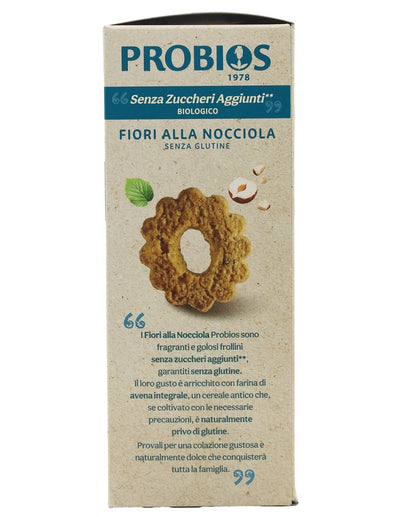 Organic Hazelnut Biscuits With No Added Sugar 200g