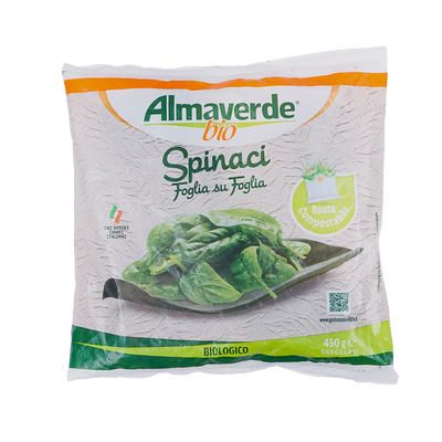 Organic Frozen Spinach Leaf 450G