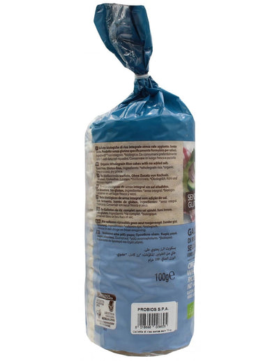 Organic Rice Cakes Without Salt 100g