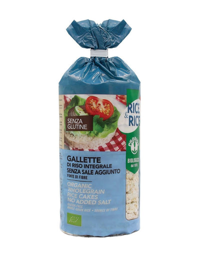 Organic Rice Cakes Without Salt 100g