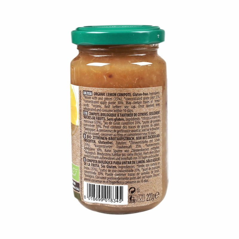 Organic Lemon Spread 220g