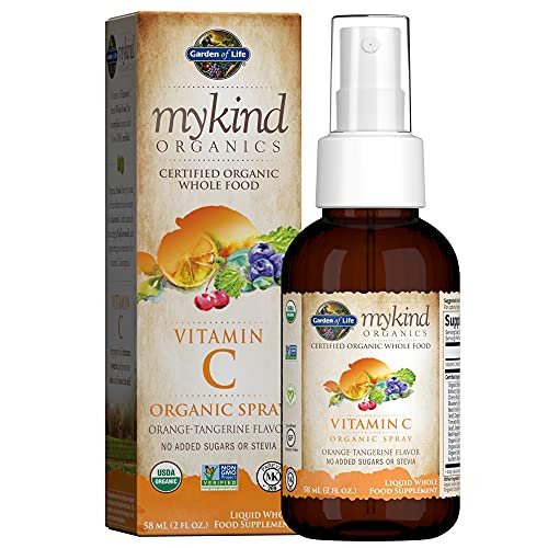 Organic Vitamin C Spray (orange/tangerine flavour) 2OZ