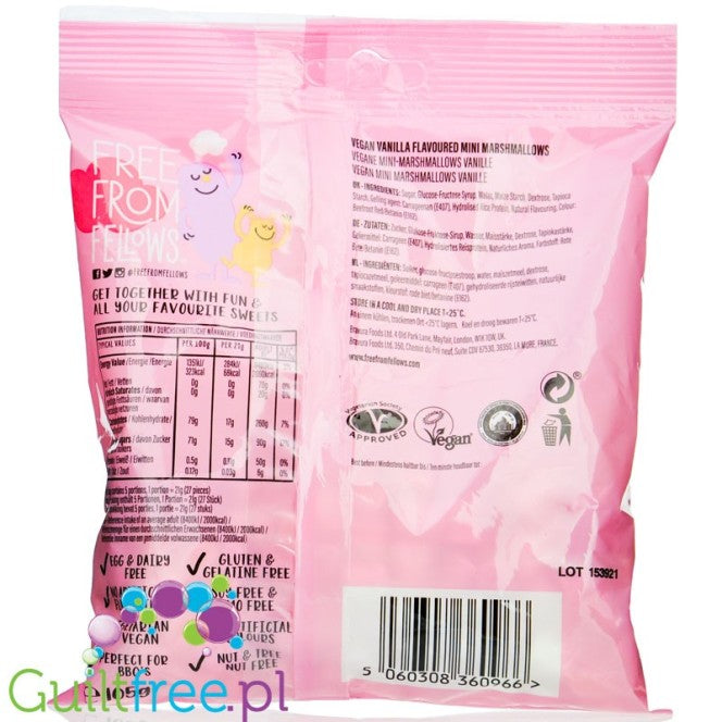 Mini PInk and White Vanilla Mallows