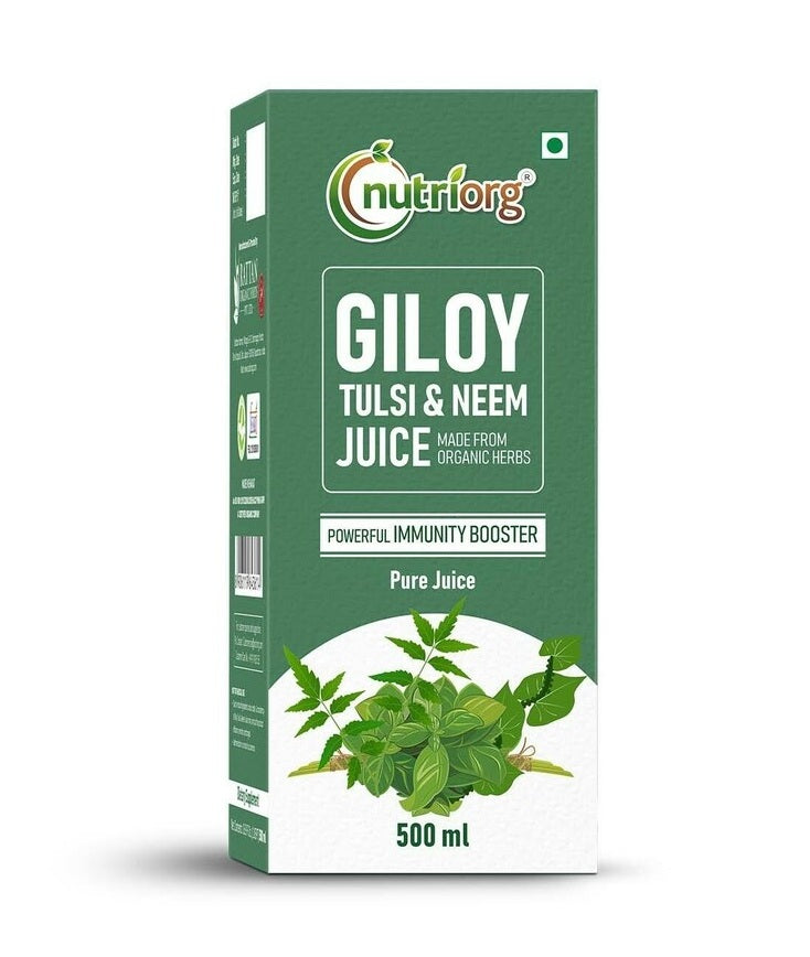 Organic Giloy Neem Tulsi Juice 1000ml