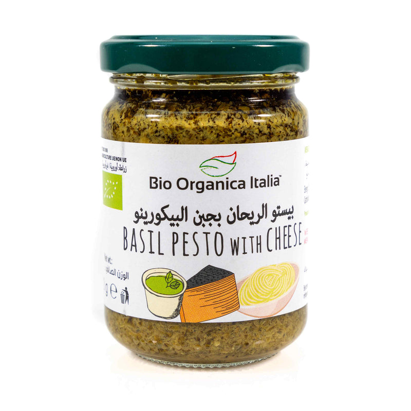Organic basil pesto