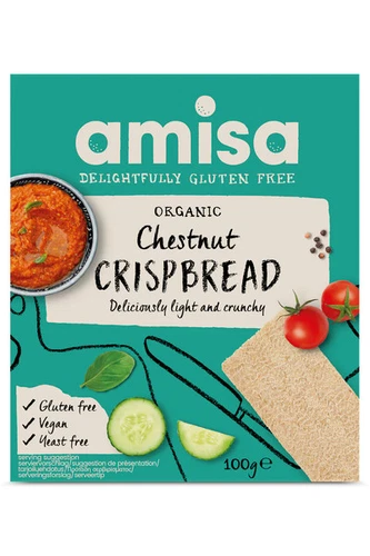 Organic Chestnut Crispbread