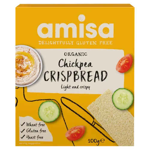 Organic Chickpea Crispbread