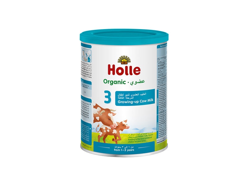 Organic Cow Milk 3 – Growing Up Formula (1-3yrs) – 400g