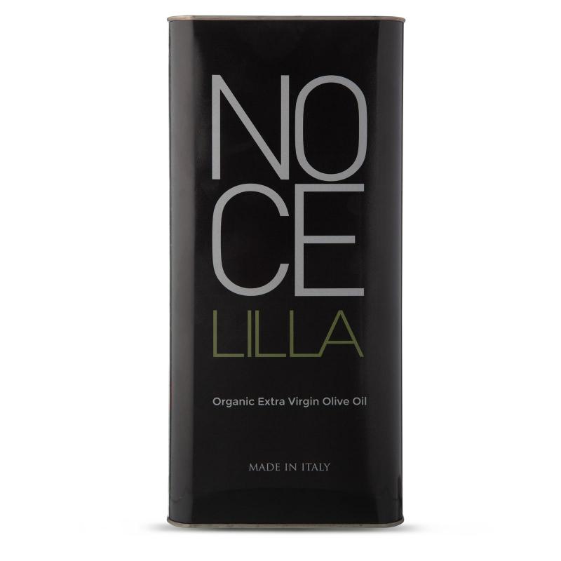 Nocelilla Organic Extra Virgin Olive Oil 1L from Italy - Cold Pressed EVOO
