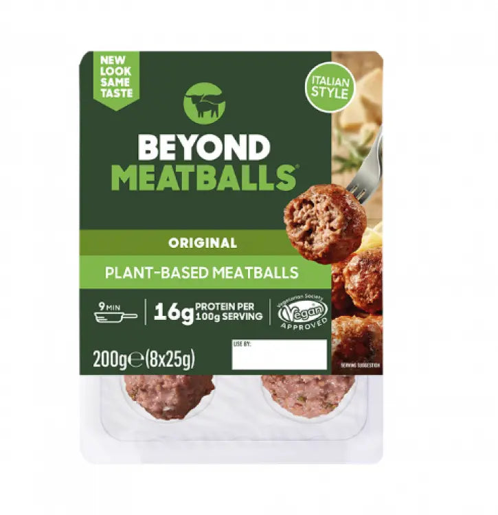 Organic Frozen Vegan Meatballs 200g