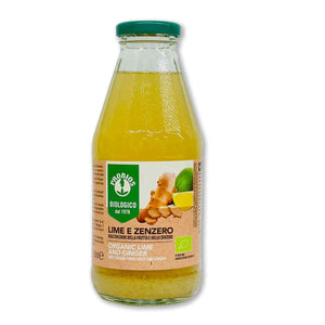 Organic Lime and Ginger Drink