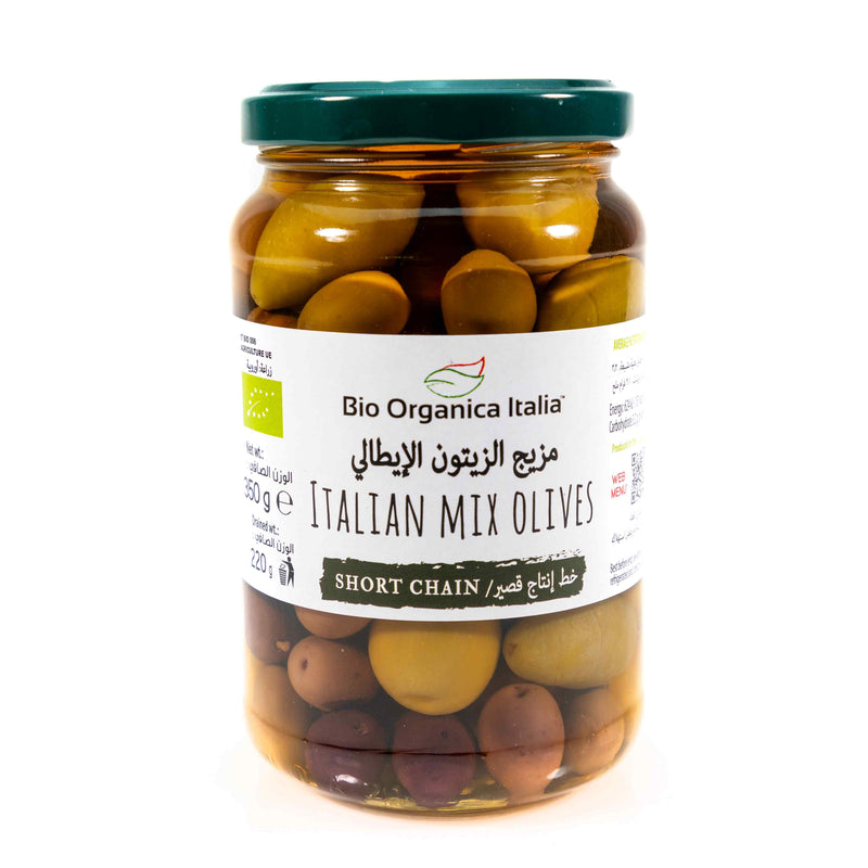 Organic Mix Olives In water and Oil