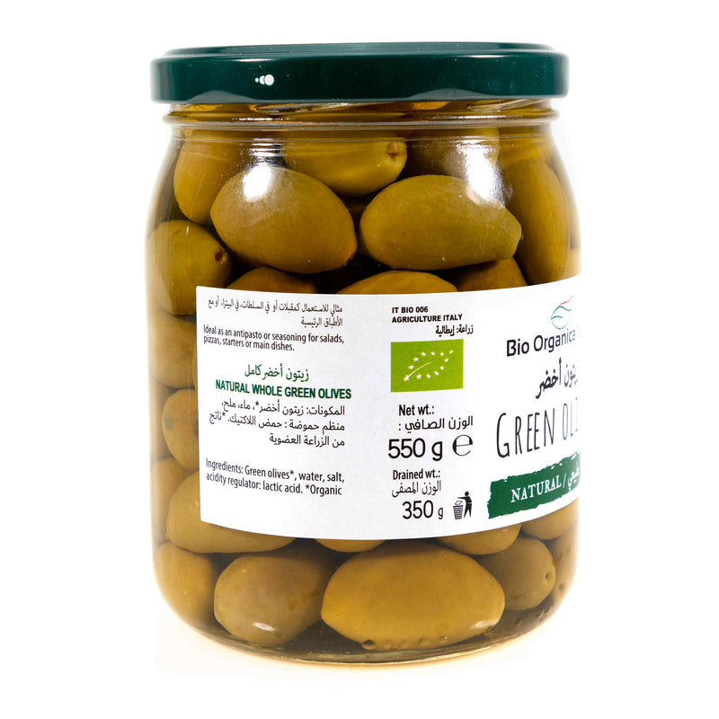 Organic Olives in Brine