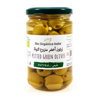 Organic Green Olives In Brine