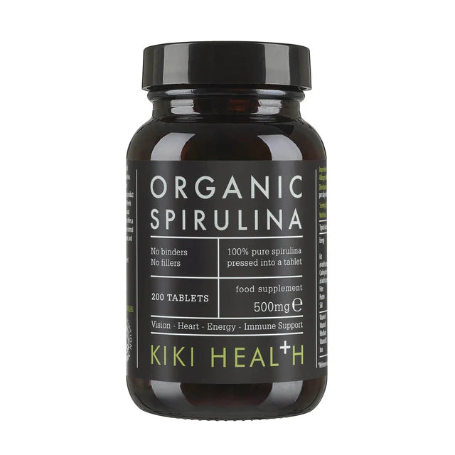 Organic Spirulina 500mg, 200 Tablets