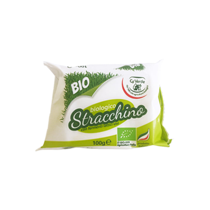 Organic Stracchino Cows Milk Cheese