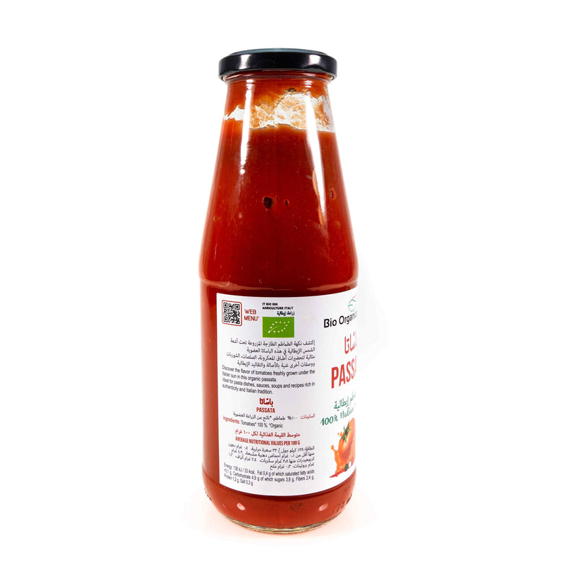 Organic tomato passata