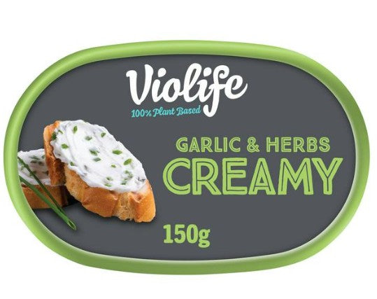 Organic Vegan Creamy Garlic & Herb