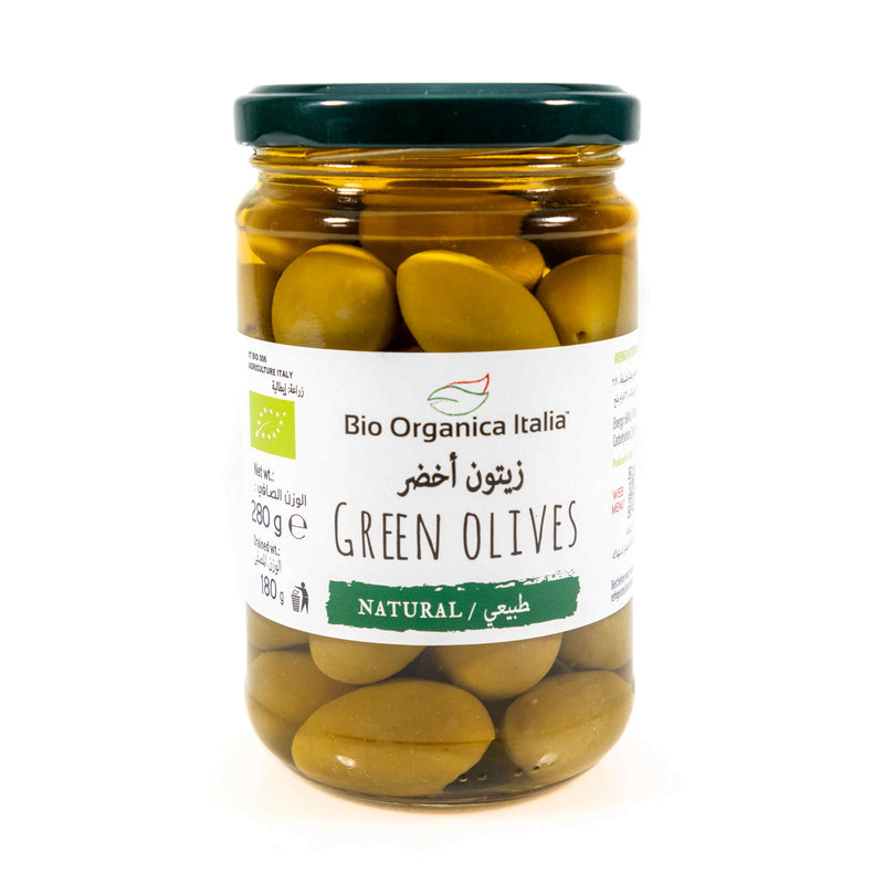 Organic Green Olives