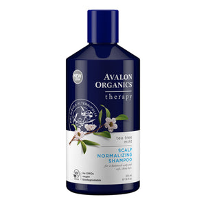 Organics Tea Tree Mint Shampoo for All Hair Types, 14oz