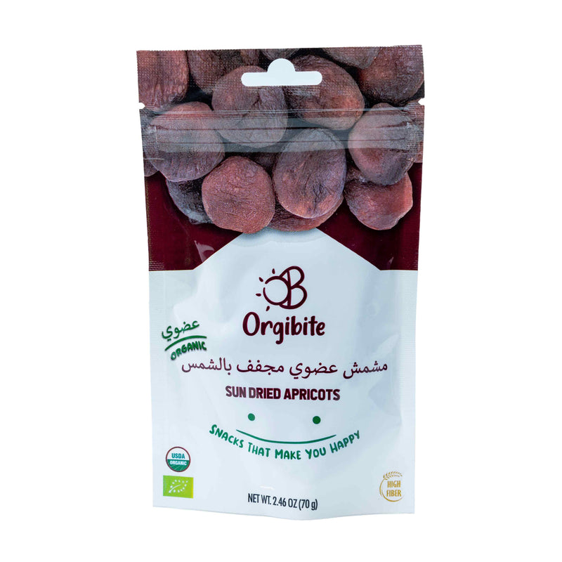 organic sun dried apricot