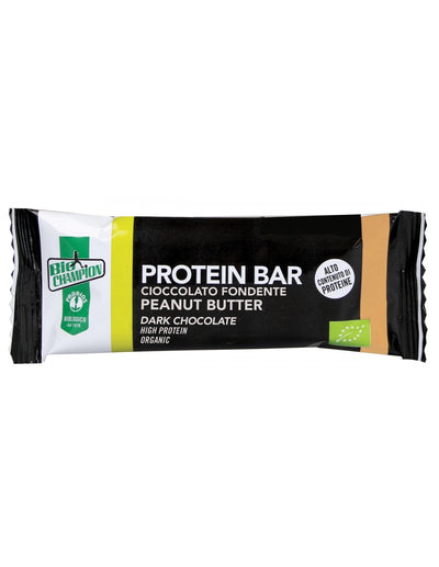 Organic Protein Bar with Peanut Butter and Dark Chocolate 40g