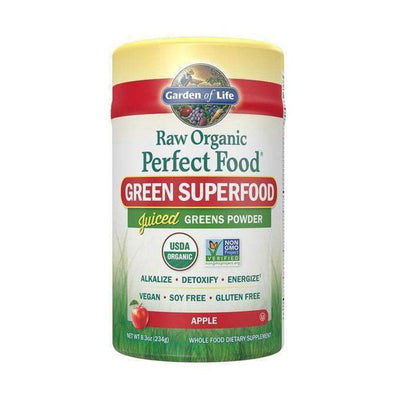 Raw Organic Perfect Food Green Superfood Powder - Apple - Garden Of Life -