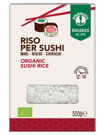 Organic Sushi And Maki Rice 500G - Probios -