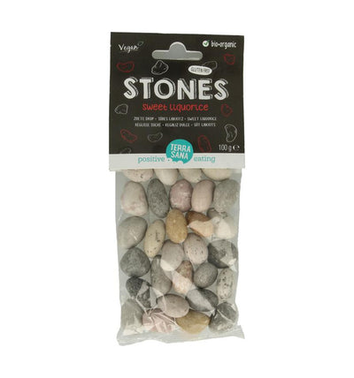 Terrasana Stones Sweet Liquorice 100G