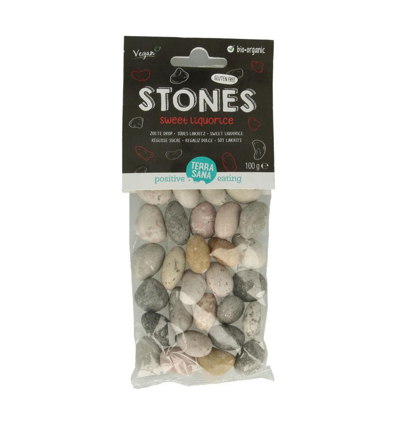 Terrasana Stones Sweet Liquorice 100G
