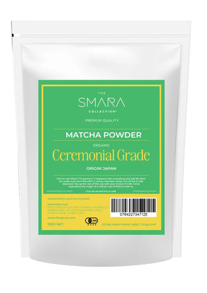 The Smara Collection Organic Ceremonial Grade Matcha 100g