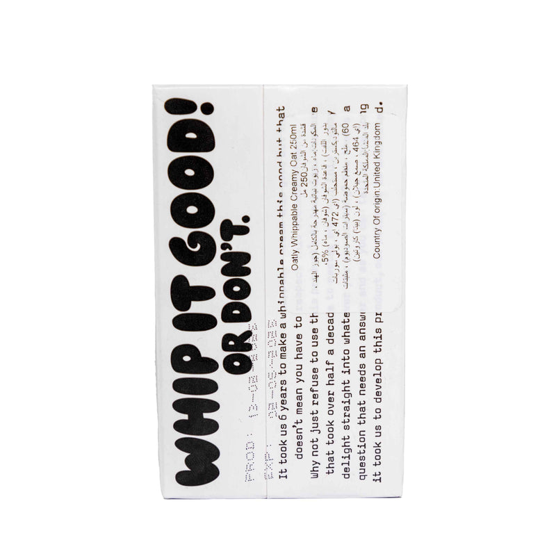 whippable Creamy Oat