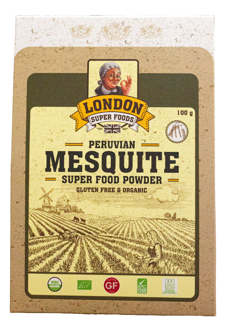 Organic Mesquite Super Food Powder - Gluten Free100g