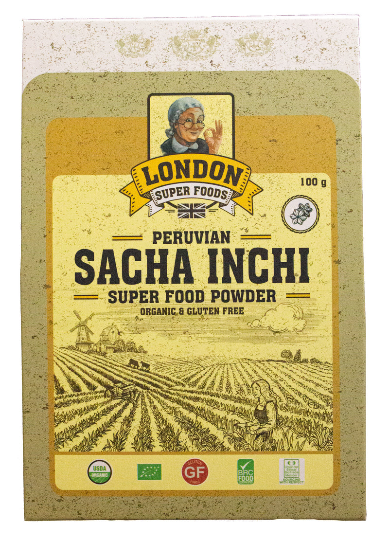 Organic Sacha Inchi Super Food Powder - Gluten Free 100g