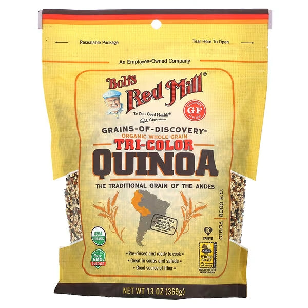 Organic Tricolor Quinoa Grain