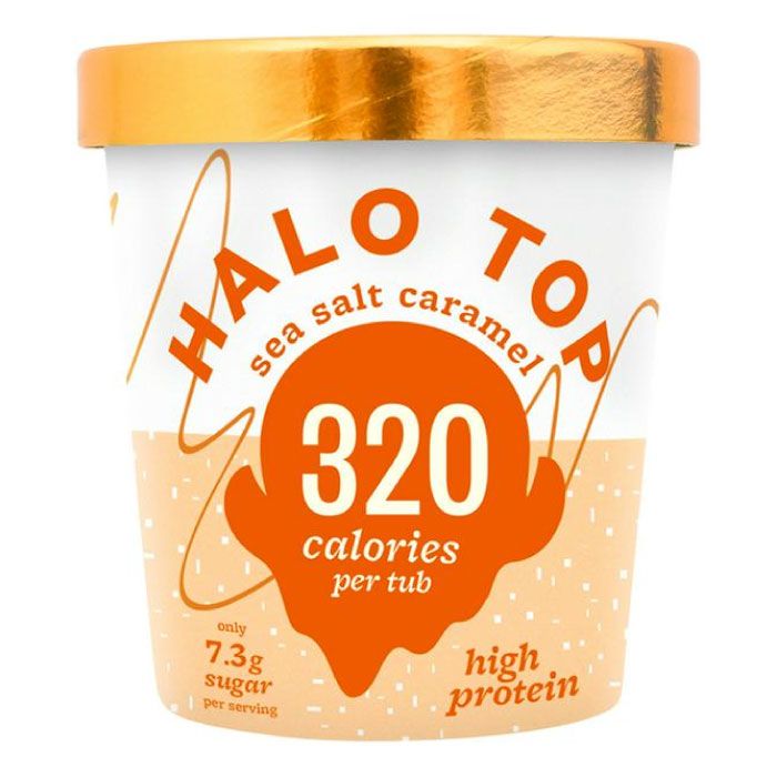 HALOTOP SEA SALT CARAMEL ICE 473ML
