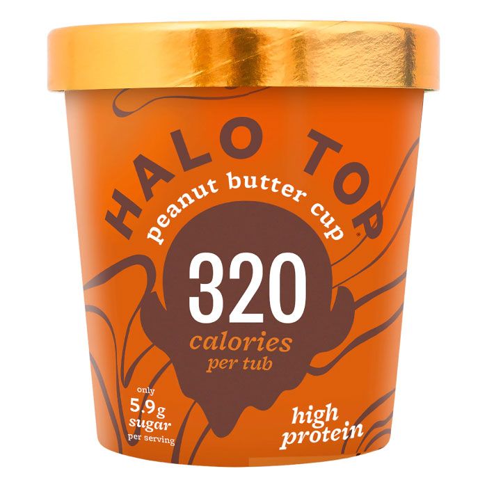 HALOTOP PEANUT BUTTER CUP ICE 473ML