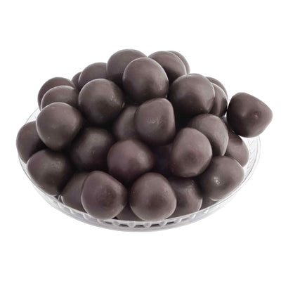 Organic Gelled Raspberry & Apple Puree with Pectin Coated in Raspberry-Flavoured Dark Chocolate - Confiserie Adam -