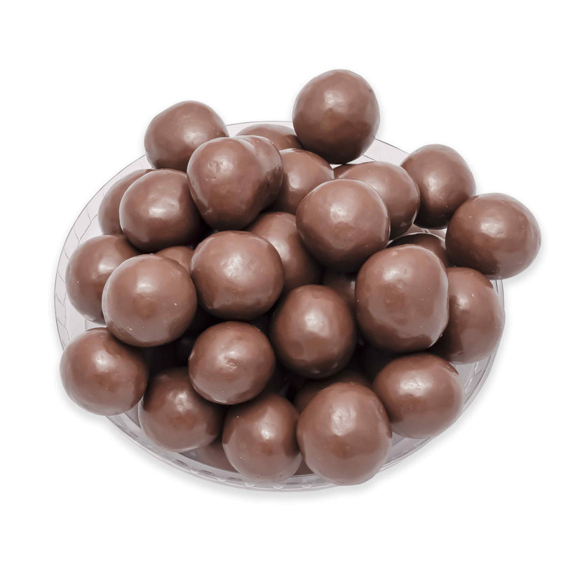 Organic Roasted hazelnut coated in milk chocolate 100g