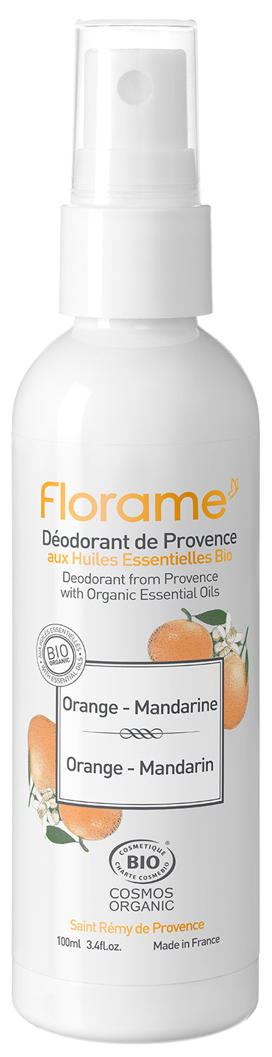 Organic Orange Mandarin Deodorant 100Ml