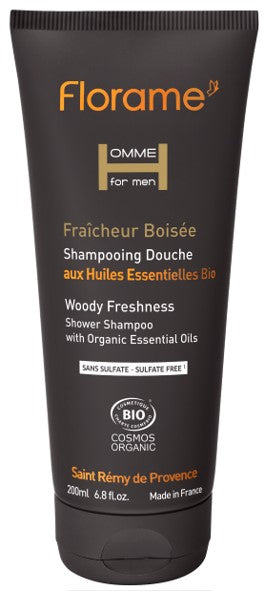 Organic Woody freshness Shower Shampoo 200ml